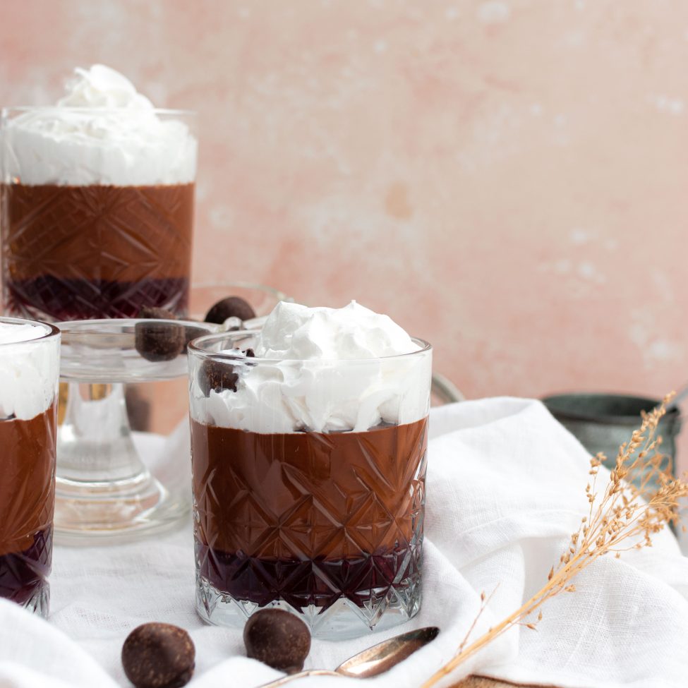 Schwarzwälder kirsch mousse