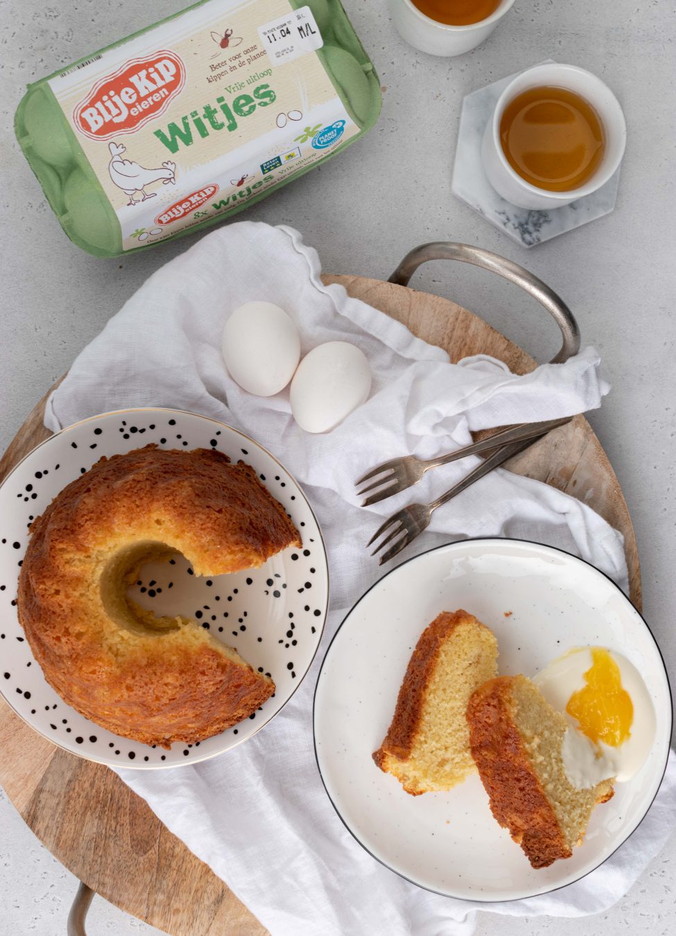 Citroentulband met ricotta: lekker voor Pasen￼