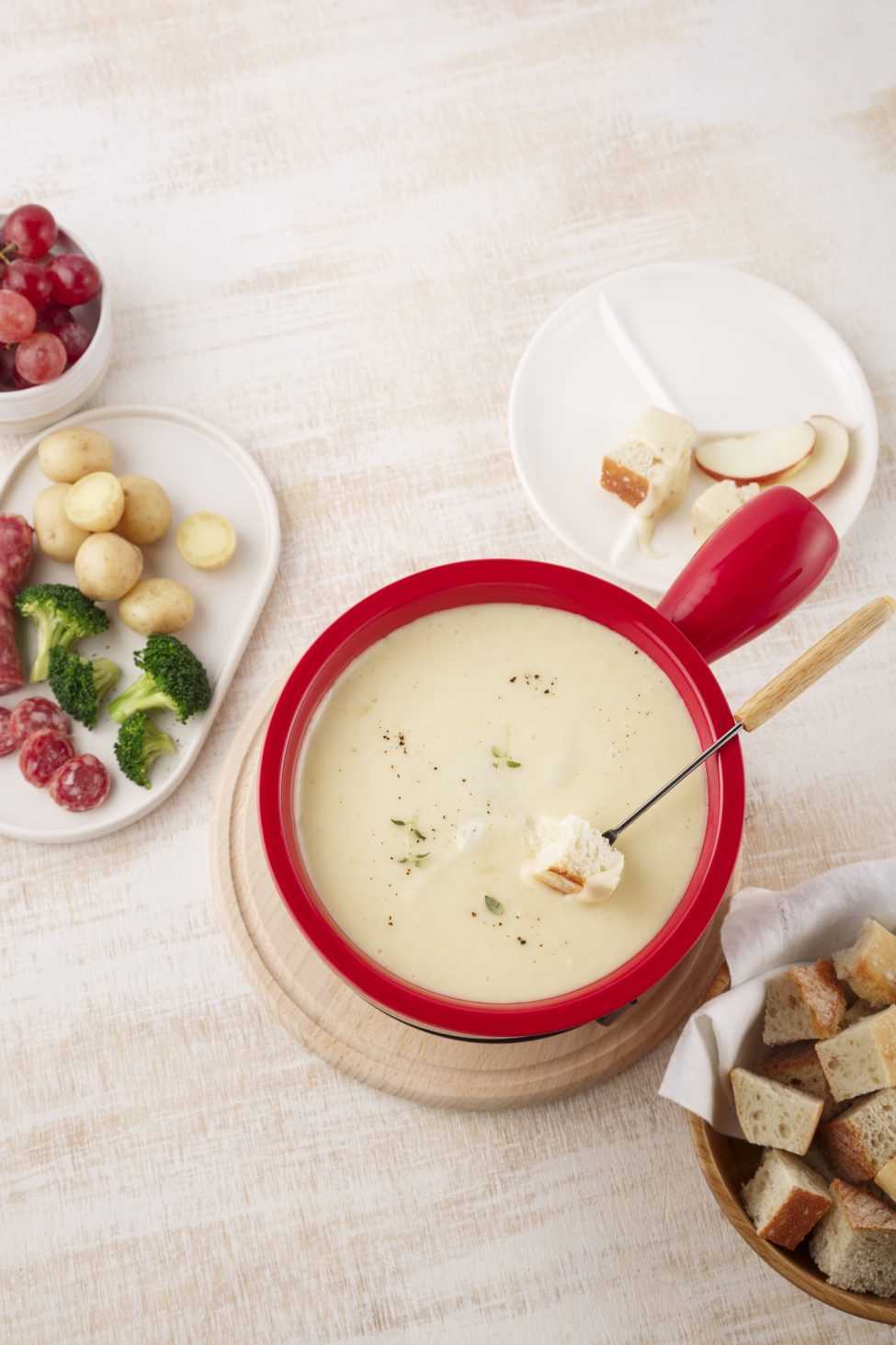 Zelf kaasfondue maken zonder alcohol (heerlijk kaasfondue recept)