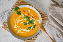 Wortel zoete aardappel soep boordevol smaak
