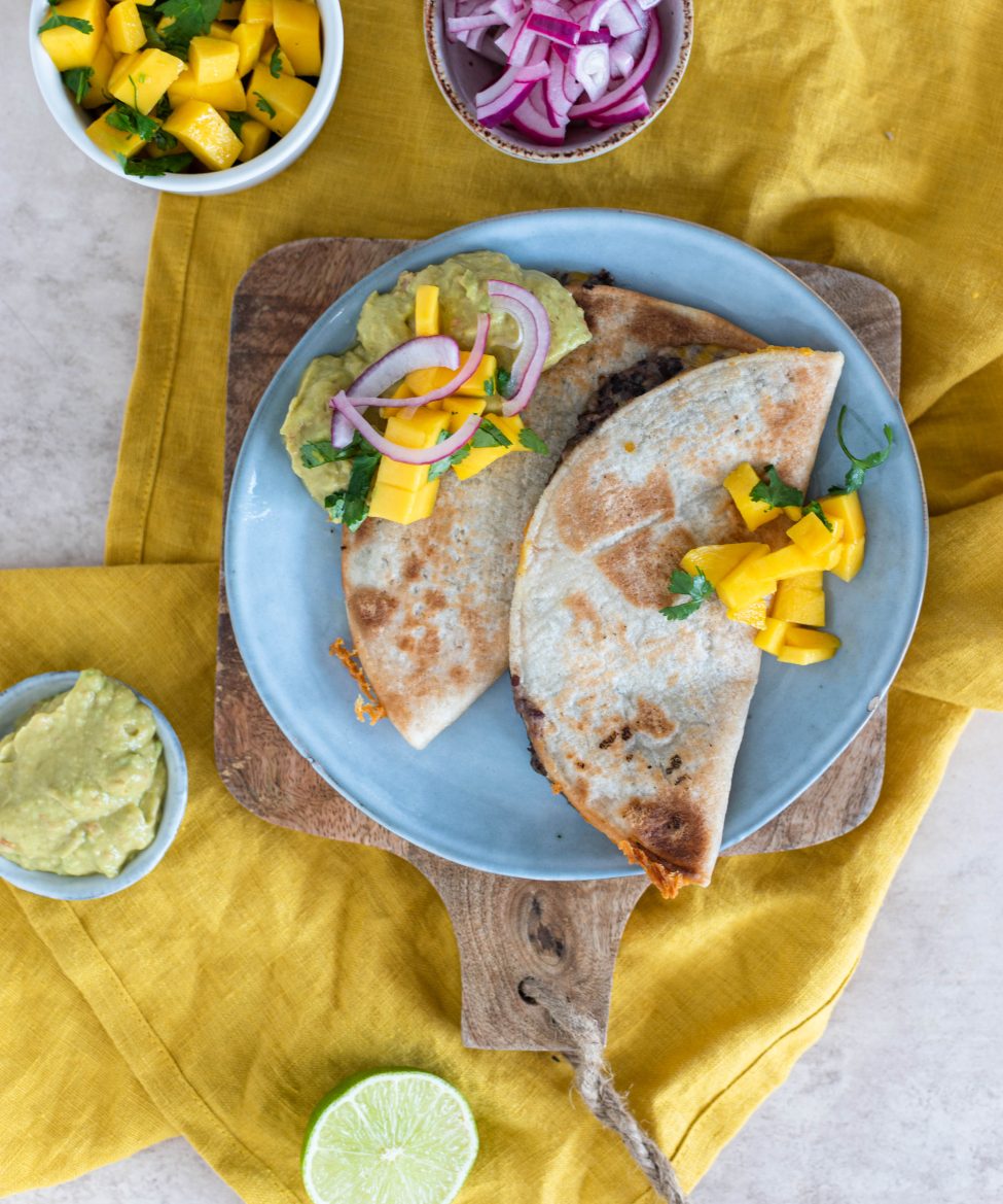 Vegetarische tacos met bonen
