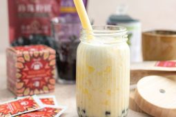 Zelf mango bubble tea maken
