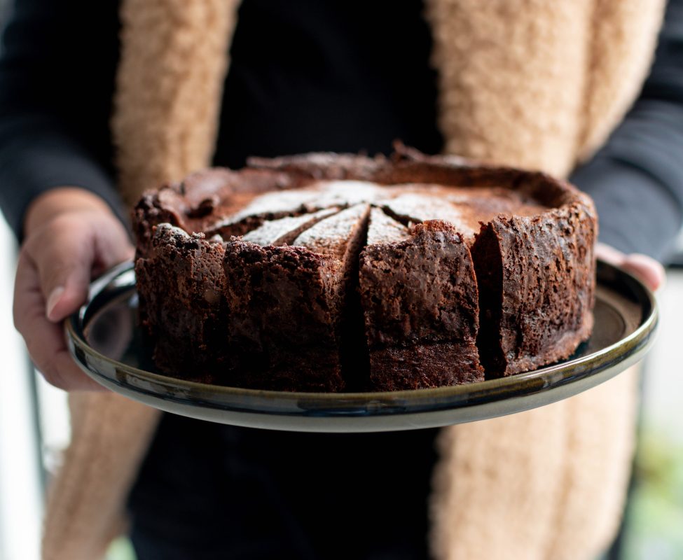 Kastanjetaart met chocolade (lekkere herfsttaart)