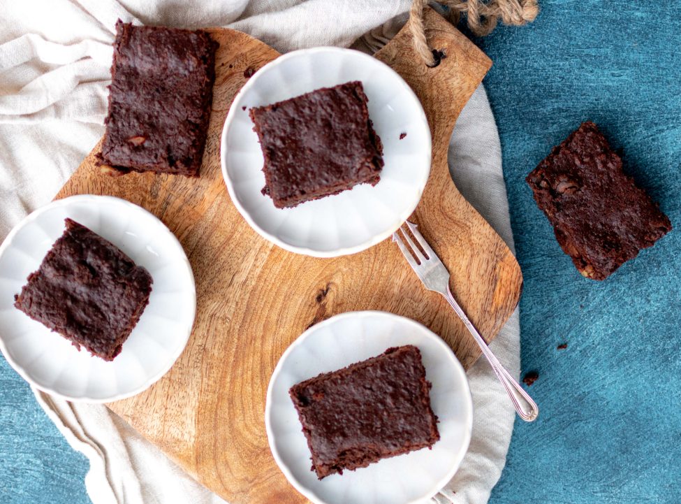 Gezonde brownies (met heel veel eiwit)