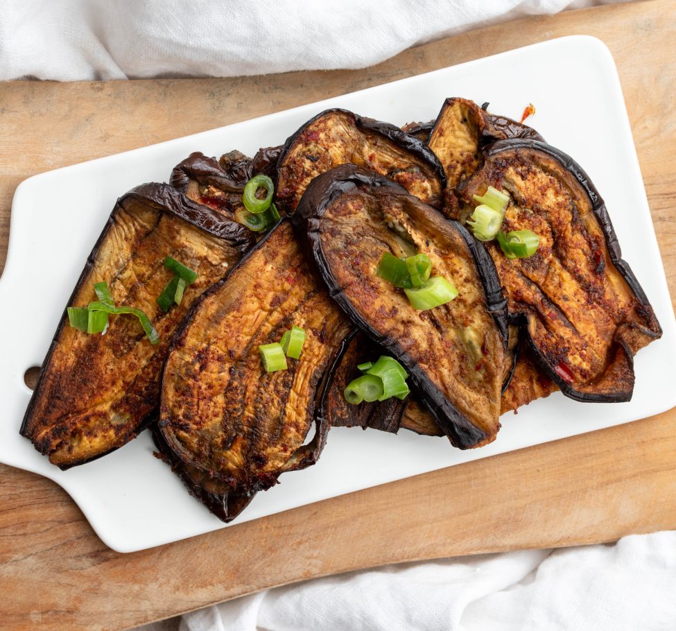 Aubergine van de BBQ: het beste recept