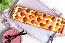 Vegetarische hartige taart met tomaat: lekker én gezond!