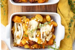 Gnocchi uit de oven met brie en romige pompoen 🍂🧀