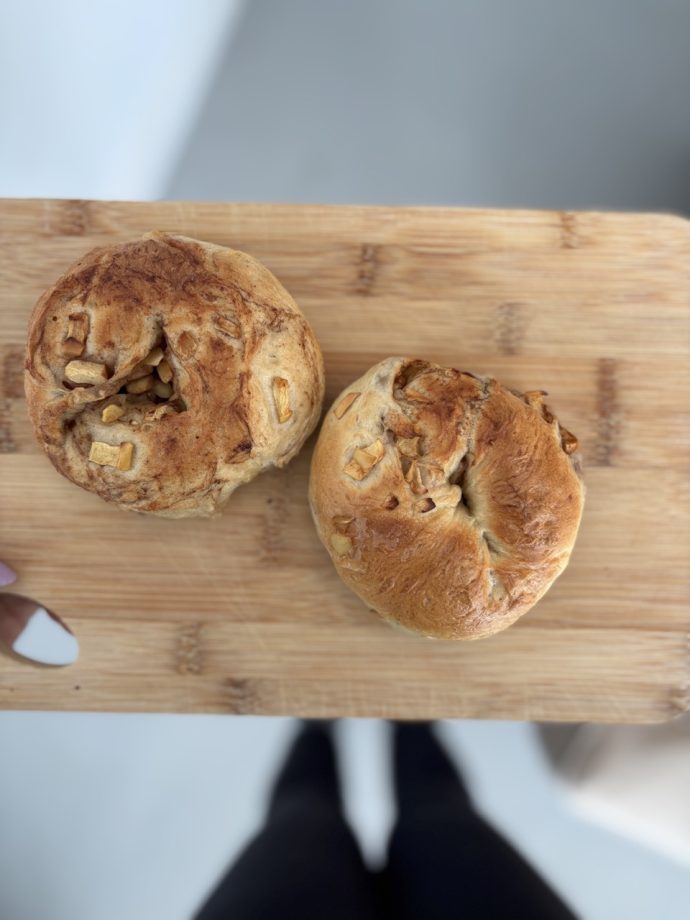 Appel-kaneel bagels zelf maken